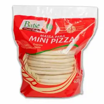 Serrano Supermercado Massa para mini pizza batie embalagem 400g oferta