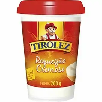 Serrano Supermercado Requeijão tirolez cremoso pote 200g oferta