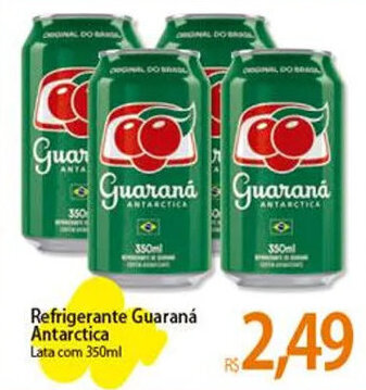 Atacadão Refrigerante Guaraná Antarctica Lata com 350ml oferta