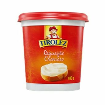 Requeijão cremoso tirolez 480g