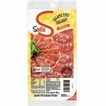 Serrano Supermercado Salame italiano fatiado sadia resfriado 100g oferta