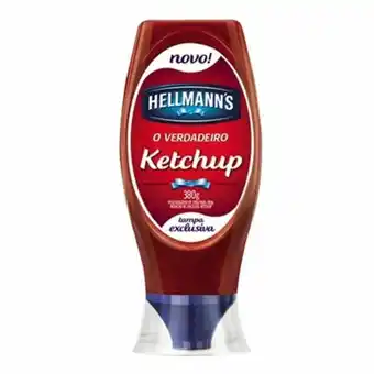 Ketchup hellmanns tradicional embalagem 380g