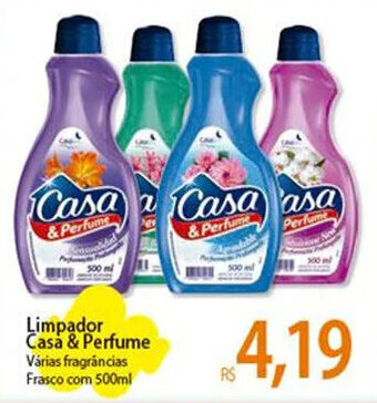 Atacadão Limpador Casa & Perfume Várias fragrâncias Frasco com 500ml oferta
