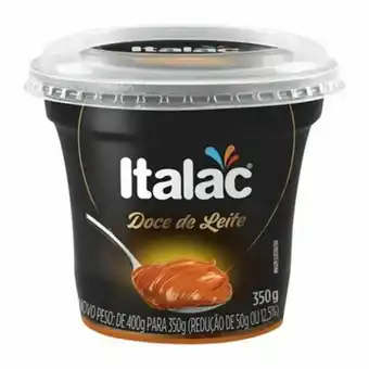 Serrano Supermercado Doce de leite italac pote 350g oferta