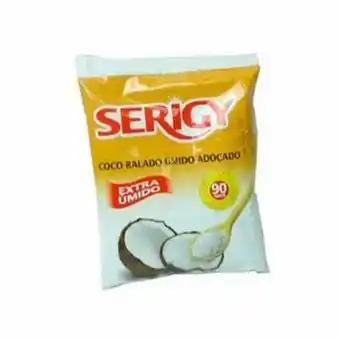 Coco ralado serigy extra úmido 50g