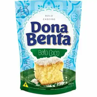 Serrano Supermercado Mistura para bolo dona benta coco pacote 450g oferta