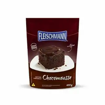 Mistura para bolo fleischmann chocomousse pacote 450g