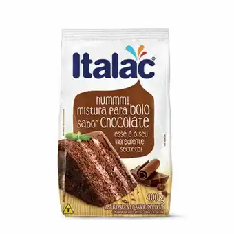 Serrano Supermercado Mistura para bolo italac chocolate pacote 400g oferta