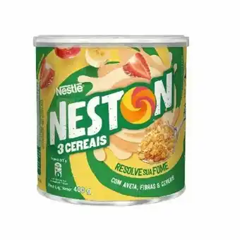 Cereal infantil neston 3 cereais 400gr