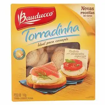 Serrano Supermercado Torradinha tradicional bauducco canapes pacote 110g oferta