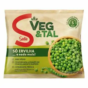 Serrano Supermercado Ervilha congelada sadia 300g oferta
