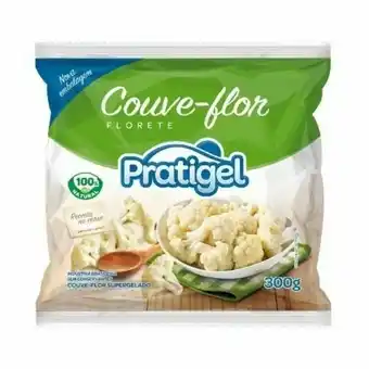 Couve-flor pratigel supergelada embalagem 300g