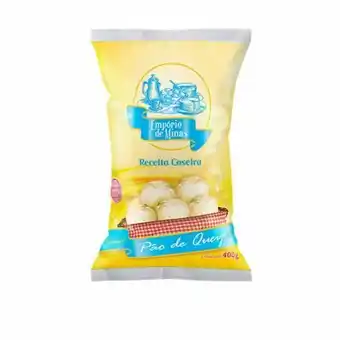 Serrano Supermercado Pão de queijo empório minas tradicional embalagem 400g oferta
