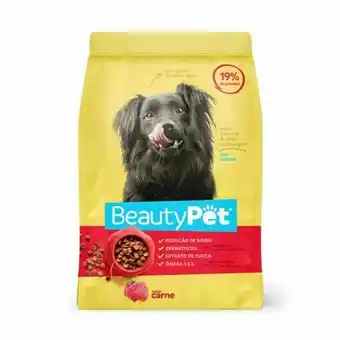 Serrano Supermercado Ração para cães beauty pet carne pacote 1kg oferta