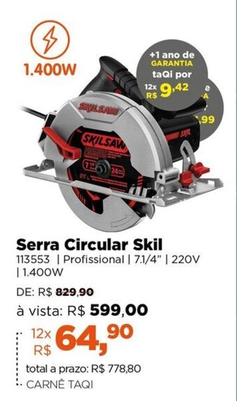 Serra Circular Skil