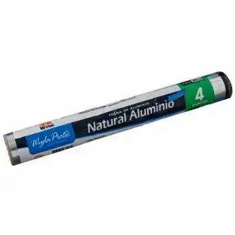 Serrano Supermercado Papel alumínio wyda natural rolo 4mx30cm oferta