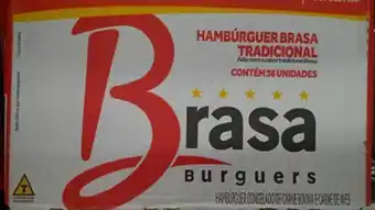 Atacado Máximo Hambúrguer bovino brasa burguer misto 36x56g oferta