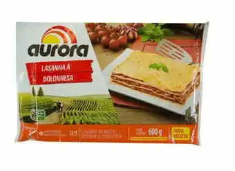 Lasanha aurora bolonhesa 600g