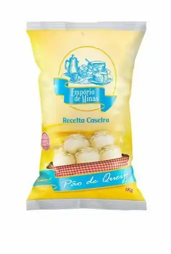 Atacado Máximo Pão de queijo empório de minas tradicional 1kg oferta