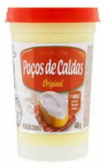 Requeijão poços de caldas light 400g