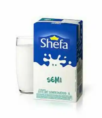 Atacado Máximo Leite longa vida shefa semidesnatado 1l oferta