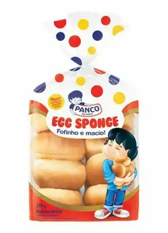 Pão egg sponge panco 250g