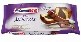 Atacado Máximo Bolo seven boys mármore 250g oferta