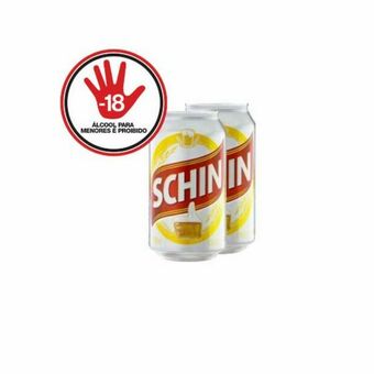 Cerveja nova schin lata 350ml