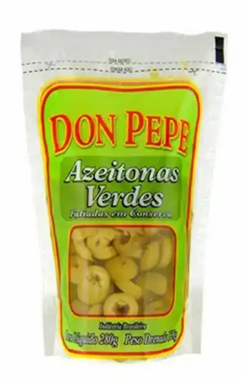 Azeitona verde don pepe fatiada 120g