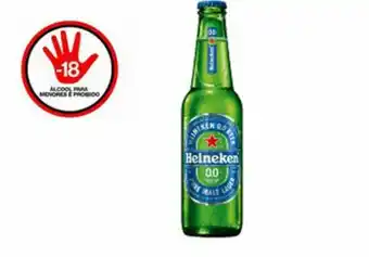 Atacado Máximo Cerveja heineken long neck 0.0% 330ml oferta