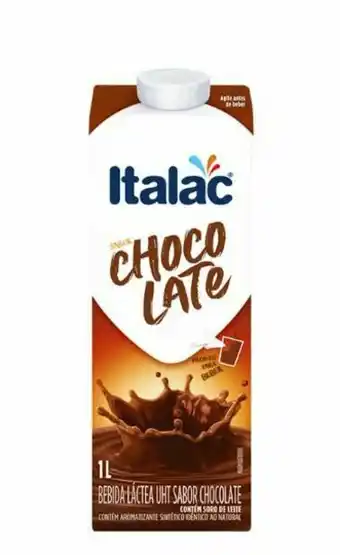 Atacado Máximo Bebida láctea italac chocolate tp 1l oferta