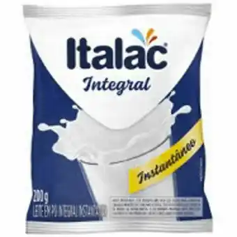 Atacado Máximo Leite em pó integral italac 200g oferta