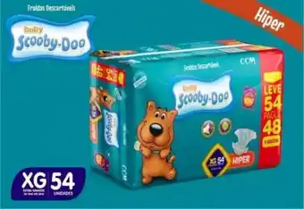 Fralda scooby doo hiper eg l54 p48