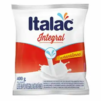 Atacado Máximo Leite em pó italac instantâneo 400g oferta