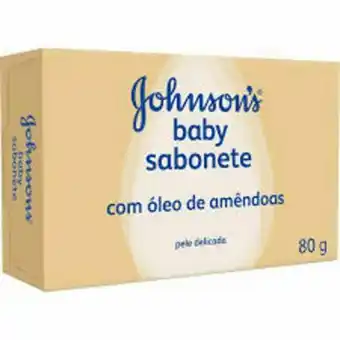 Sabonete johnsons amendoas 80g