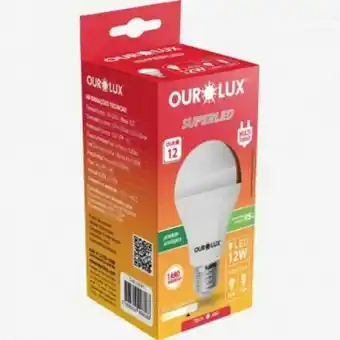 Lâmpada ourolux 12w 6500k superled