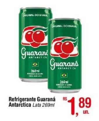 Fort Atacadista Refrigerante Guaraná Antarctica Lata 269ml oferta