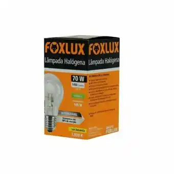 Lâmpada foxlux halogena 70w 127v
