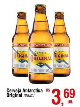 Fort Atacadista Cerveja AntarcticaORIGINAL Original 300ml oferta