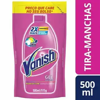 Supermercados Paraná Tira manchas gel vanish roupas coloridas refil 500ml oferta