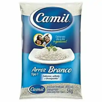Arroz tipo 1 camil pacote 5kg