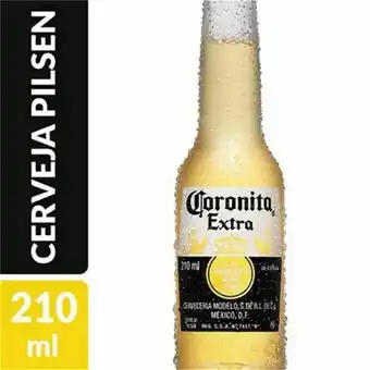 Supermercados Paraná Cerveja coronita extra 210ml oferta