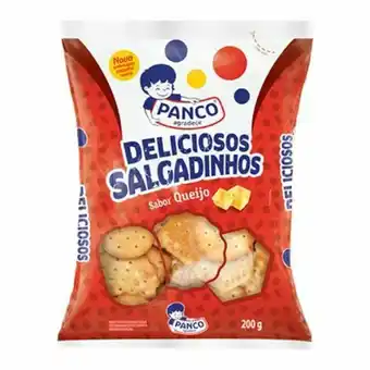 Supermercados Paraná Biscoito salgado panco deliciosos salgadinhos queijo pacote 200g oferta