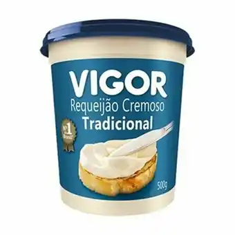 Supermercados Paraná Requeijão cremoso vigor tradicional embalagem 500g oferta