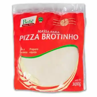 Supermercados Paraná Massas para pizza brotinho batie embalagem 300g oferta
