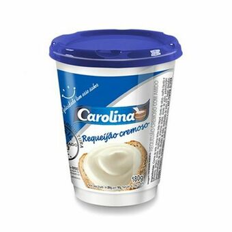 Requeijão carolina cremoso com amido pote 180g