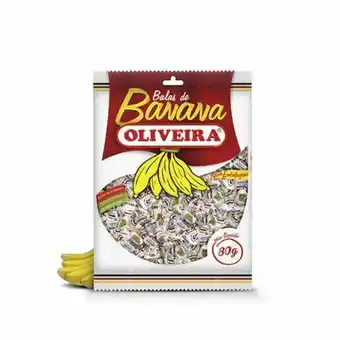 Supermercados Paraná Bala de banana oliveira pacote 80g oferta
