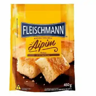 Supermercados Paraná Mistura para bolo fleischmann aipim 450gr oferta