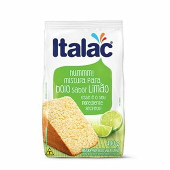 Supermercados Paraná Mistura para bolo italac limão pacote 400g oferta