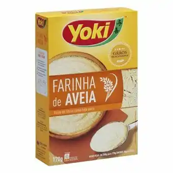 Farinha de aveia yoki caixa 170g